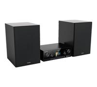 GRUNDIG, Micro Chaine Radio Internet, Bluetooth, CD R/RW/MP3 USB Lecteur/Chargeur, Tuner Digital FM RDS & Dab+, Fonction réveil, 100W RMS, Enceintes 3 Voies Bass Reflex.