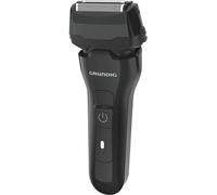 GRUNDIG MS 6330 Rasoir pour hommes 60 minutes d'autonomie Tondeuse pliable pour cheveux longs Système de coupe à 3 lames Boîtier en plastique recyclé à 74% Utilisation mondiale Noir Successeur