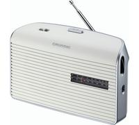 Grundig MUSIC60XWS Radio portable Analogique Blanc