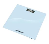 Grundig Pèse-personne numérique, en verre, avec écran LCD, 30 x 30 cm, pour le quotidien, design antidérapant
