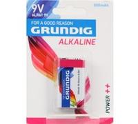 Grundig piles alcalines 6LR61 500 mAh chacune G