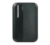 Grundig Powerbank 5000 mah - Batterie Externe avec 2X USB et 1X USB-C - Power Bank IPhone et Android - Station de Charge pour on The Go - Universal Powerbank Noir
