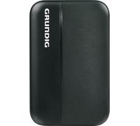 Grundig Powerbank 5000mAh - Batterie externe avec 2x USB et 1x USB-C - Power Bank iPhone & Android - Station de charge pour les déplacements - Universal Powerbank Noir