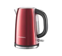 Grundig Red Sense WK 6330 - Bouilloire - 1.7 litres - 3 kWatt - Rouge métallique/inox