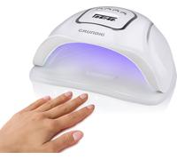 Grundig Séchoir à ongles 230 V 45 LED pour vernis à ongles en gel Affichage numérique 4 positions