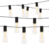 Grundig Solar Guirlande lumineuse extérieure LED Eclairage de jardin - Lampe solaire pour extérieur - 3,35 mètres - Lampe solaire résistante aux intempéries