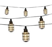Grundig Solar Guirlande lumineuse - Lampe solaire d'extérieur - Guirlande lumineuse d'extérieur 10 lampes LED - Lampe d'extérieur résistant aux intempéries - Blanc chaud - IP44