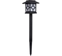 Grundig Solar Lampes de jardin Lampes solaires 3 pièces - LED - durée de vie de la pile 6 à 8 heures - pour jardin et balcon - noir