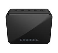Grundig Solo+ Black Enceinte Bluetooth 3,5 W Rms, Portée De 30 M, Plus De 20 Heures De Lecture, Bluetooth 5.3, Boîtier Résistant Aux Éclaboussures (Ipx5), Noir