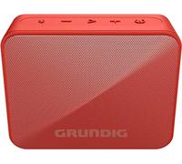 GRUNDIG Solo+ Red Enceinte Bluetooth 5.3 Puissance RMS 3,5 W Portée 30 m Plus de 20 Heures de Lecture Bluetooth 5.3 Boîtier résistant aux éclaboussures (IPX5) Noir