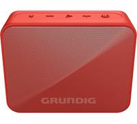 Grundig Solo+ Red Enceinte Bluetooth 5.3 Puissance Rms 3,5 W Portée 30 M Plus De 20 Heures De Lecture Bluetooth 5.3 Boîtier Résistant Aux Éclaboussures (Ipx5) Noir