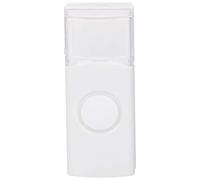 Grundig Sonnette de porte - Système d'appel avec 6 émetteurs - Portée de 200 m et 3 modes - Certifié IP44 - Plaque nominative - Pour bureau et maison - Blanc