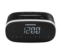 Grundig Sonoclock 3500 BT Dab+ Horloge Numérique Noir Radio Portable - Radios Portables (Horloge, Numérique, AM,Dab+,FM, 2 W, LED, Blanc