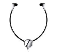 GRUNDIG Swingphone 568 Noir, Argent Intraaural sous Le Menton Casque - Casques (Intra-aural, sous Le Menton, avec Fil, 95 DB, 2,4 m, Noir, Argent)