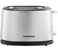 Grundig TA 5620 - Grille-pain - 2 disques - 2 fentes - Inox/Noir