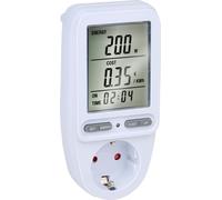 Grundig Zähler de Strom für Stecker - Compteur d'électricité pour économiser les coûts - Compteur de coûts d'énergie max. 3680 W - Compteur de consommation d'énergie avec affichage LCD