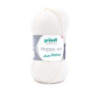 Grundl 2676-02 Pelote de Laine Crème 100 g