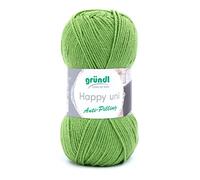 Grundl 2676-11 Happy Pelote de Fil à Tricoter Vert 100 g
