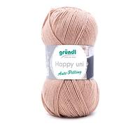 Grundl 2676-20 Happy Knitting Pelote de Fil à Tricoter Marron Sable 100 g