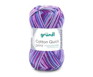 Grundl 861-171 Fil, Aubergine Multicolore, ca. 225 m