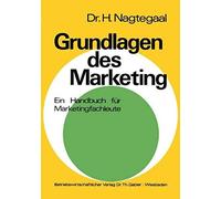 Grundlagen Des Marketing