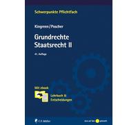 Grundrechte. Staatsrecht II: Mit ebook: Lehrbuch & Entscheidungen