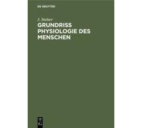 Grundriss Physiologie Des Menschen