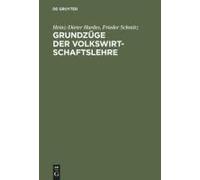Grundzüge Der Volkswirtschaftslehre