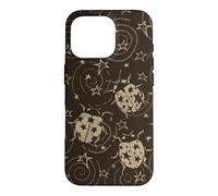 Grunge 2000s Ladybug y2k Cute Alt 90s Vintage Star Dots Teen Coque pour iPhone 16 Pro
