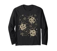 Grunge 2000s Ladybug y2k Cute Alt 90s Vintage Star Dots Teen Manche Longue