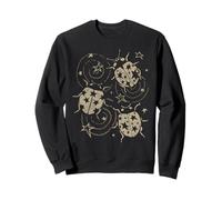 Grunge 2000s Ladybug y2k Cute Alt 90s Vintage Star Dots Teen Sweatshirt