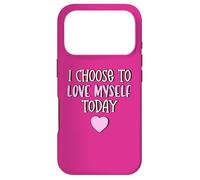 Grunge Amour de soi Je Choisis l'amour Moi-même Affirmation Coque pour iPhone 17 Pro