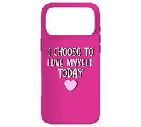 Grunge Amour de soi Je Choisis l'amour Moi-même Affirmation Coque pour iPhone 17 Pro Max