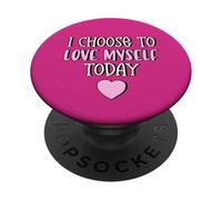 Grunge Amour de soi Je Choisis l'amour Moi-même Affirmation PopSockets PopGrip Adhésif