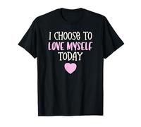 Grunge Amour de soi Je Choisis l'amour Moi-même Affirmation T-Shirt