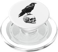 Grunge Crow Goth Esthétique Corbeau Occulte Oiseau Emo Girl PopSockets PopGrip pour MagSafe