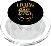 Grunge Cycling Funny Cyclist Gravel Road Mountain Jersey PopSockets PopGrip pour MagSafe