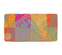 Grunge Drap de lit de voyage ethnique lavable pour lit de bébé pour petits espaces, canapé-lit, 127 x 63,5 cm (drap, lit non inclus)
