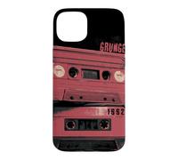 Grunge et Alt Cassette Mixtape Rétro années 90 Coque pour iPhone 15 Plus