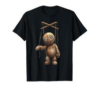 Grunge Horror Oddity - Vintage Style Bouton Eye Toy Graphic T-Shirt