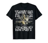 Grunge Oldschool Tatouage Vintage Trust Me I'm an Artist T-Shirt