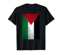 Grunge Palestine Flag Vintage Arabic Asia Palestinian Gift T-Shirt