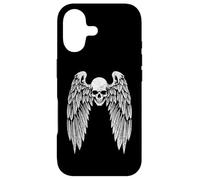 Grunge Wings Angel on Back Skull y2k 2000s Goth Emo Harajuku Coque pour iPhone 17
