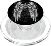 Grunge Wings Angel on Back y2k 2000s Goth Vintage Harajuku PopSockets PopGrip pour MagSafe