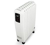 Grunkel RAC-8 PIROS Radiateur à huile numérique 8 éléments 2000W Blanc