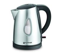 Grunkel - Bouilloire électrique à eau de 1 l - HV-10FX - Avec indicateur de finition, puissance pour ébullition rapide à grande vitesse, comprend un filtre en bouche, sans BPA - 1 litre