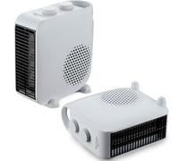 GRUNKEL CF-2000DUAL Radiateur soufflant, 2000 W, 2 niveaux de puissance, thermostat réglable, fonction ventilateur, utilisation horizontale ou verticale, protection contre la surchauffe, design