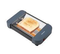 Grunkel Grille-pain de 300 W et convient pour 1 tranche de pain avec on/off et sans minuterie. Plateau ramasse-miettes et 29 x 19 cm de surface totale