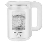 Grunkel HV-18CWPBL bouilloire 1,8 L 1500 W Transparent et Blanc