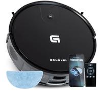 Grunkel I-DANCEREASY Robot aspirateur et Balai avec Technologie sans balais, Puissance d'aspiration de 21 kPa et 30 kPa et Moteur de 35 W avec Une autonomie de 120 Min.